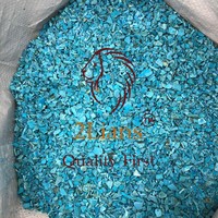 PVC recyclé provenant de tuyaux bleus