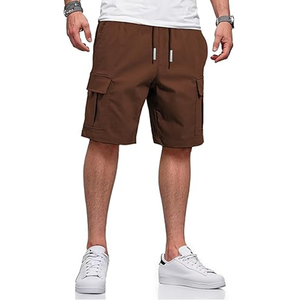 Shorts en coton décontractés d'été pour hommes - Product Image 1