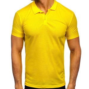 Polo Verde Oliva para Hombre, Manga Corta, Corte Ajustado, Color Sólido, Estilo Casual, Tejido Oxford - Product Image 5