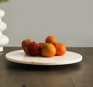 Organizador de Desayuno y Cena, Plato Giratorio de Mármol Lazy Susan, Estante de Almacenamiento Giratorio, Hecho a Medida, Excelente Plato Giratorio de Mármol Lazy Susan - Product Image 6