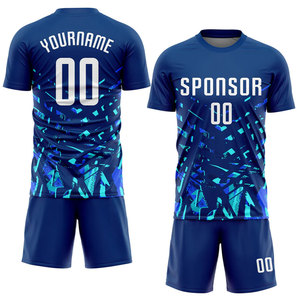 High Durable Knitted Cotton & <b>Polyester</b> Fabric Made Soccer Sports Jersey Reinforced Stitched Custom Design Made Soccer <b>T</b>-<b>Shirts</b> - Product Image 2