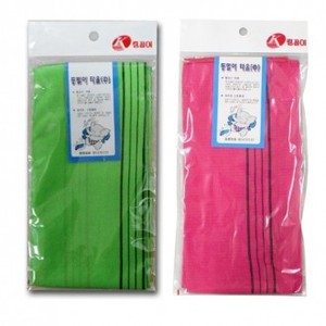 Serviette de douche exfoliante coréenne, éponge de bain, gant de toilette pour le corps, deux options de couleur - Product Image 1