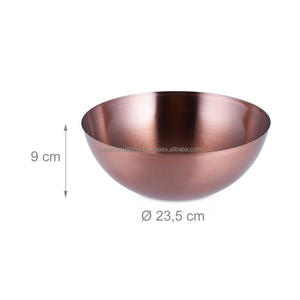 Nouveau bol de service de riz et de nourriture en acier inoxydable conçu pour bol de table de cuisine moyen - Product Image 3
