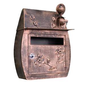 Buzón de Metal Resistente para Correspondencia, Caja de Recepción de Cartas, Gestión de Comunicaciones de Oficina, Seguridad de Documentos Importantes, Duradero y Resistente a la Oxidación - Product Image 1