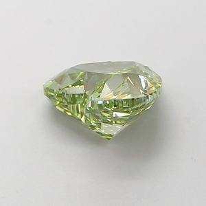 Diamant de laboratoire CVD vert vif fantaisie modifié en forme de cœur de 1,60 carat, clarté VVS2, polissage excellent, certifié IGI, pierre précieuse non montée - Product Image 3