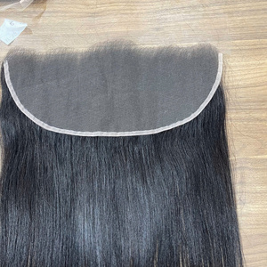 สินค้าขายดี ผมแท้ธรรมชาติแบบตรงและแบบหยักศก  พร้อมเชือกผูกผมแบบ HD Lace ผมแท้เวียดนาม ไม่หลุดร่วง ไม่พันกัน - Product Image 3