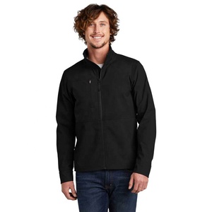 Custom Men's Slim Softshell <b>Jacket</b> Stand Collar Waterproof Windproof Quick Dry Breathable <b>Plus</b> <b>Size</b> Casual Outdoor Winter Front - Product Image 3