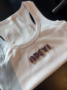 Débardeur côtelé gris personnalisé avec logo pour femme Dear-Lover, style décontracté respirant, vente en gros - Product Image 5