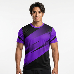 Men's for Black <b>Geometric</b> Pattern Short Sleeve O-Neck Quick Dry Eco-Friendly Streetwear Sublimation Printed Regular T-<b>Shirt</b> - Product Image 5