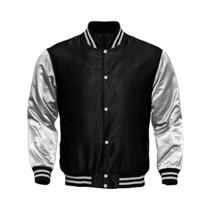Chaqueta Bomber de Poliéster Estilo Bomber, Material de Poliéster, Ropa de Otoño, Artículo Nuevo 2026, Chaqueta Bomber de Satén Personalizada, Chaqueta de Invierno para Hombre - Product Image 1