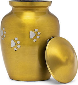 Urnes funéraires pour animaux de compagnie en laiton de haute qualité, urnes commémoratives pour chats et chiens, urnes pour cendres de chats et de chiens, urnes en gros à bas prix - Product Image 5
