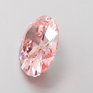 Diamant rose fantaisie de 1,80 carat, ovale, cultivé en laboratoire, CVD, clarté VS1, excellente taille, diamant rose éthique non monté - Product Image 2