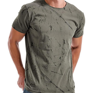T-shirts Homme Été 2025 – T-shirt Décontracté Col Rond Manches Courtes Hip Hop Respirant Grande Taille Vente en Gros - Product Image 2