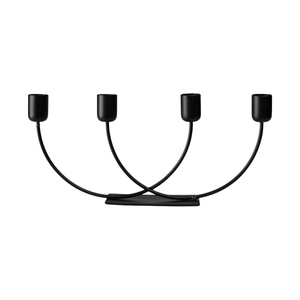 Portavelas de aluminio con aspecto de cuerno de reno estilo nórdico, con cristal, para velas de té, recubierto, para iluminación exterior y decoración. - Product Image 5