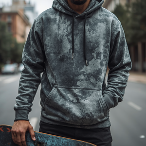 เสื้อฮู้ดแบบสวม Unisex น้ำหนัก 370 กรัม ผลิตจากผ้าโพลีเอสเตอร์/ไนลอน ฟลีซ กันน้ำ ระบายอากาศได้ดี เป็นมิตรกับสิ่งแวดล้อม ทรงปกติ ให้ความอบอุ่นในฤดูหนาว เสื้อแจ็คเก็ตมีฮู้ดแบบยาว - Product Image 3