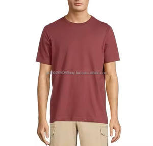 Camisetas de Manga Corta con Cuello Redondo para Hombre, Precio de Fábrica al por Mayor, Tela de Secado Rápido, 100% Algodón, Nuevo Diseño de Última Moda - Product Image 5