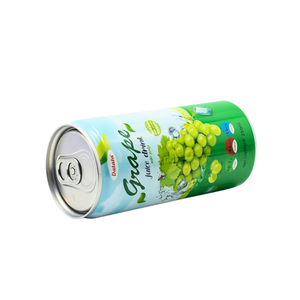 Bebidas OEM/ODM, Jugo de Uva en Lata Delgada de 250 ml con Pulpa, Marca Privada, Jugo de Frutas y Verduras - Product Image 3