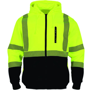 Reflective Safety <b>Jacket</b> for Construction <b>Workers</b> High Visibility Workwear Vest for Road and Industrial Jobs - Product Image 1