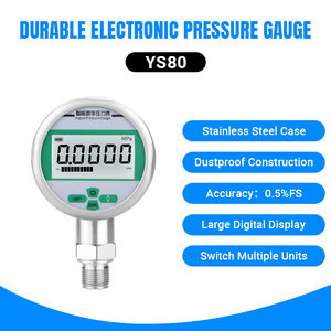 มาอิรุยเคซี 80 มม. เครื่องมือวัดความดันแบบดิจิตอล ทนทานต่อการกัดกร่อน พร้อมหน้าจอแสดงผล วัดแรงดันสุญญากาศ - Product Image 4