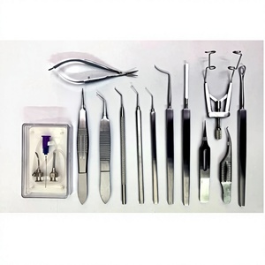 Juego de 12 Instrumentos para Cirugía de Cataratas, Instrumentos Quirúrgicos Oftálmicos Alemanes Reutilizables, Kit Completo para Cirugía Ocular - Product Image 6