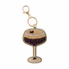 Luxury Handmade Beaded Embroidery <b>Keychain</b> Stylish Purse Charm and Key Holder Elegant Hand Embroidered Beaded <b>Keychain</b> Colorful - Product Image 4