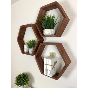 Estante de Pared Moderno y Minimalista de Madera de Mango Hecho a Mano - Precios al por Mayor - Product Image 2