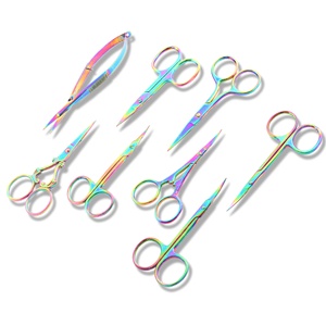 High Quality Cuticle <b>Nail</b> Scissors New Style Beauty Tool with Stainless Steel Curved Blades for Quick Clean Precise Cuts - Product Image 2