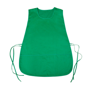 Delantal de cocina personalizado con logotipo, tela de poliéster resistente, diseño de manga corta, perfecto para uniformes de restaurantes y bares. - Product Image 5