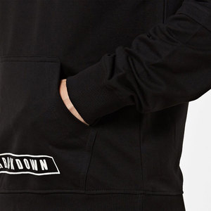 Conjunto Deportivo con Capucha para Hombre, Color Negro, con Estampado 'Never Back Down', Estilo Urbano, Corte Regular, Sudadera y Pantalones de Poliéster - Product Image 5
