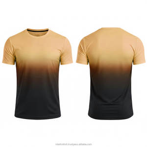 Camiseta Deportiva para Hombre, Corte Regular, Logotipo de Marca Personalizado, Alta Elasticidad, 100% Algodón, Secado Rápido, para Entrenamiento - Product Image 4