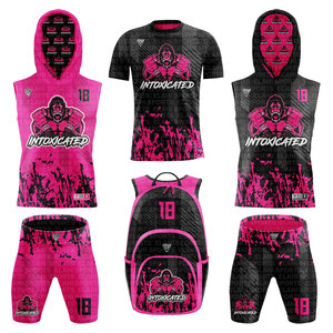 Ensemble d'uniformes de football américain 7v7 de haute qualité 2026, personnalisé, en polyester sublimé, séchage rapide, pour clubs, pack de vêtements de sport - Product Image 1