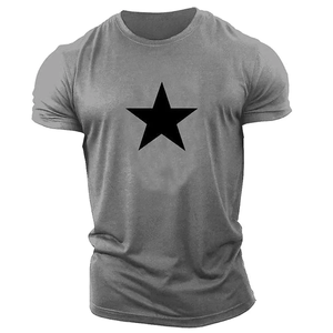Camiseta de Cuello Redondo para Hombre, Nueva Colección 2026, Tejida, Formal, con Estampado Moderno, Cómoda, Transpirable, de Corte Holgado, para Deportes y Ocio al Aire Libre - Product Image 4