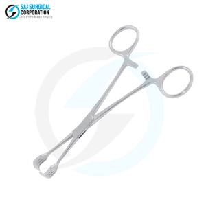 Pinzas Tenaculum Pratt Reutilizables de Acero Inoxidable, Instrumento Ginecológico para Uso Clínico y Quirúrgico - Product Image 3