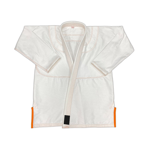 Uniforme de Jiu Jitsu Brasileño Blanco para Adultos Unisex, Kimono Premium de BJJ, 100% Algodón, Resistente para Grappling - Product Image 2