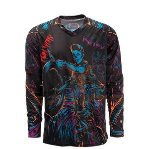 Maillot de pêche à capuche haute performance avec motif camouflage sur mesure - Product Image 1