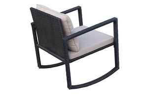 RK00019 Modern 3PCS High Quality Outdoor Wicker <b>Garden</b> Set Stylish Rattan Patio Rocker for Bedroom Hotel Living Room Villa - Product Image 6