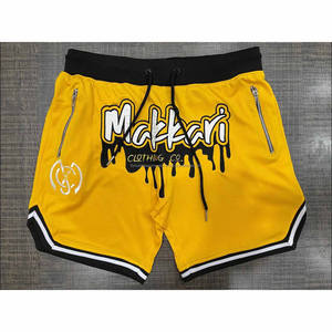 Pantalones cortos de entrenamiento para gimnasio para hombre, pantalones cortos ligeros de secado rápido personalizados, ropa deportiva transpirable para uso diario y de entrenamiento - Product Image 5