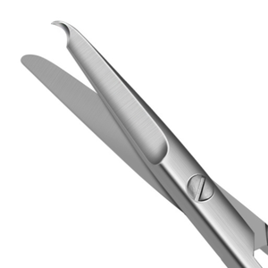 Ciseaux de précision Spencer Stitch Manual 4,5 pouces pour la suppression des sutures, en acier inoxydable chirurgical, instrument médical et dentaire réutilisable, certifié CE - Product Image 4