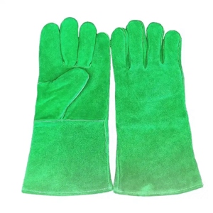Guantes de Soldadura MIG de Cuero Vacuno Premium XL, Guantes de Seguridad de Alto Rendimiento para Trabajo Pesado, Protección para las Manos para Soldadores - Product Image 3