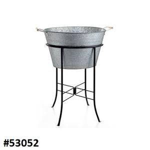 Enfriador de vino de alta calidad, nuevo aspecto, bañera de cobre grande con soporte, Enfriador de champán, cubo de hielo de cerveza y bañeras de vino para Bar - Product Image 2