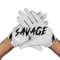 Gants de football américain professionnels les plus vendus, taille personnalisée, légers, respirants, logo couleur personnalisé, gants de football américain