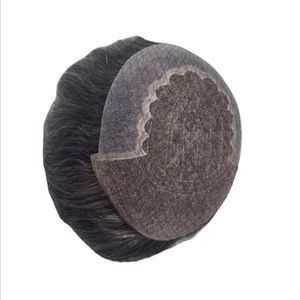 Taz Hair BD - Peluca de Cabello Humano Remy Indio para Hombre, Ondulado Profundo, con Frente de Encaje - Alibaba Bangladesh - Product Image 1