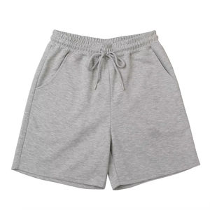 Nuevos Pantalones Cortos Casuales para Hombre al por Mayor, Sólidos, Transpirables, de Secado Rápido, Antiarrugas, de Poliéster/Algodón, Moda de Verano - Product Image 1