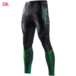 กางเกงรัดรูปออกกำลังกายเอวสูงสำหรับผู้ชาย-MMA สปัทส์ สำหรับการต่อสู้ ยิมนาสติก เพาะกาย แห้งเร็ว ระบายอากาศได้ดี สีตามสั่ง ปรับแต่งได้ - Product Image 1