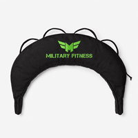 Sac de musculation bulgare personnalisé avec logo, en PU PVC, lesté de sable, pour entraînement de force, gym et fitness