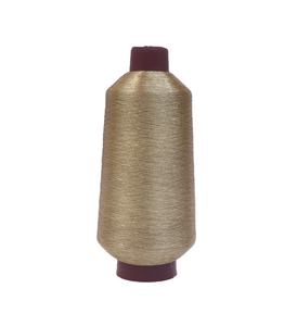 Hilo de Nailon Metálico Plateado SHREE VIDHATA JARI, Flexible, 110D, Color Oro Rosa, Alta Resistencia a la Tensión, Hilo Textil - Product Image 1