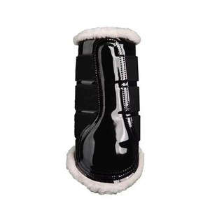 Protector de Patas para Caballos de Equitación, de Neopreno y Cuero Genuino, de Alta Calidad, Transpirable, Duradero, con Cierre de Hebilla - Product Image 2