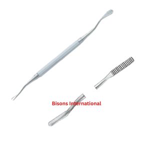 BISONS - Lima y Escofina Ortopédicas Manuales de Acero Inoxidable al por Mayor, Instrumentos Quirúrgicos para Cirugía de Trauma y Fracturas - Product Image 1