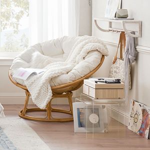 Handmade Home Furniture Rattan Papasan Chair Wicker Papasans Living Room Outdoor Decoration - Product Image 3