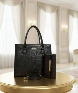 Bolso Boston Geométrico Retro 2026, Elegante, de un Solo Hombro, con Cierre de Cremallera, Forro Doble de PU y Poliéster, Portátil, con Borla - Product Image 4